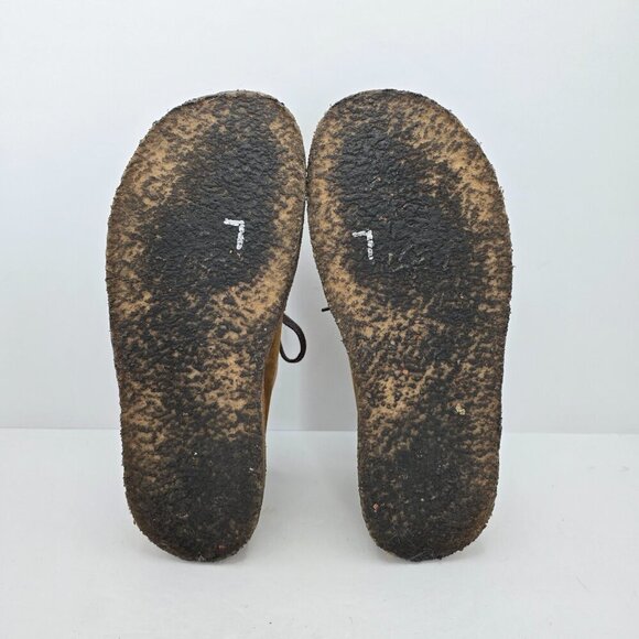 Clarks | Desert Trek brown leather boho gumsole shoes | WMS 7 - Picture 10 of 10